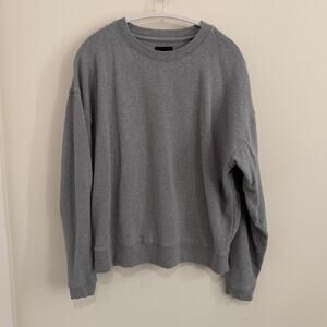 men’s light grey LUCKY BRAND crewneck sweatshirt [M]